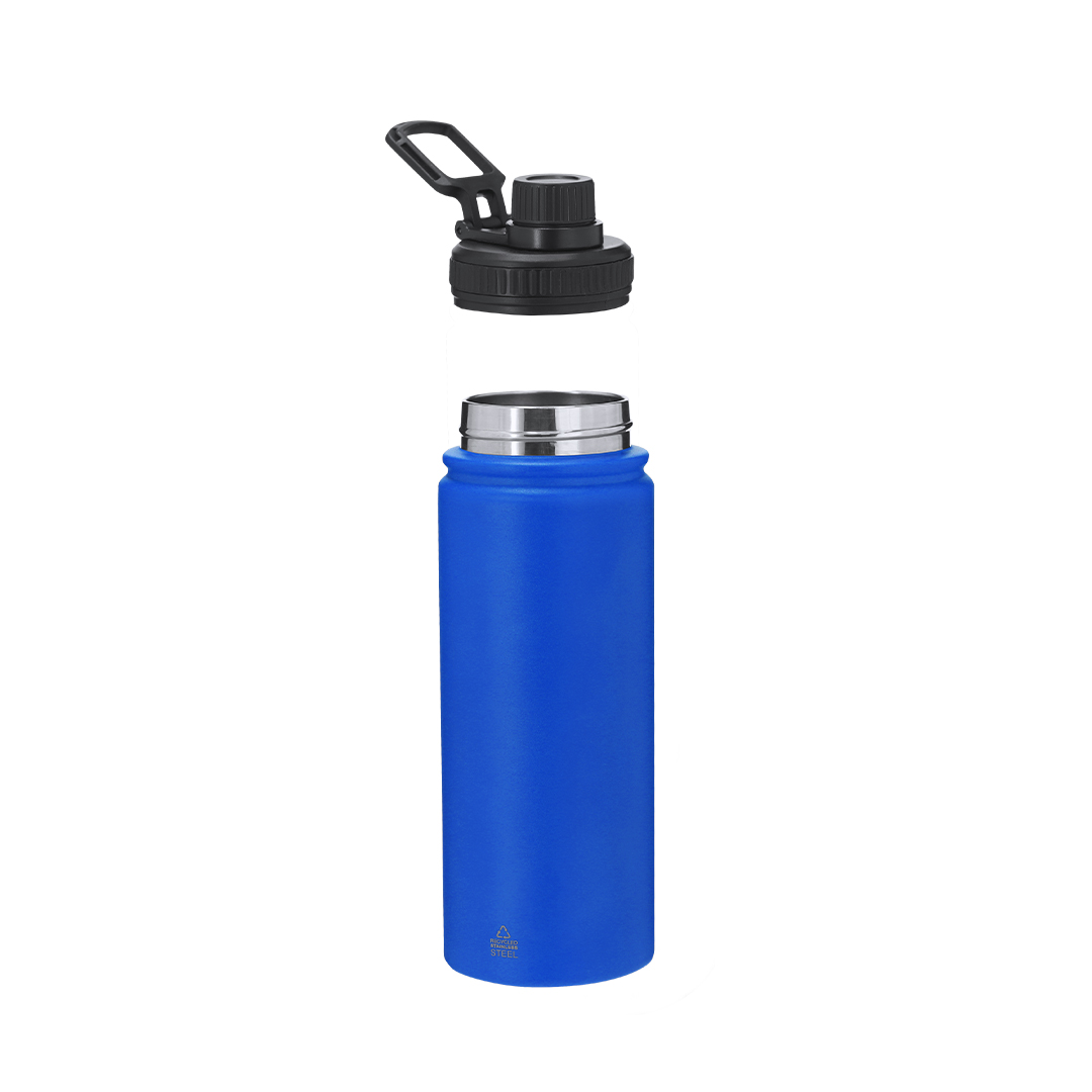 Bidón personalizado Térmico Felmar de 550ml en acero reciclado con marcaje láser - Tazas y botellas - Regalo Promocional Personalizado - imagen 8
