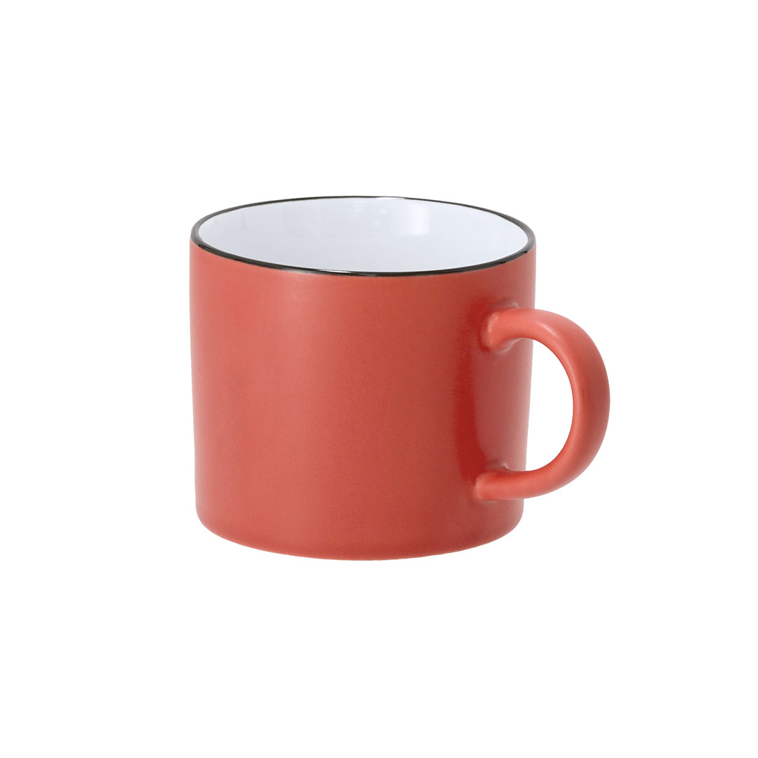Taza de cerámica personalizada Dumax de 400ml con acabado mate