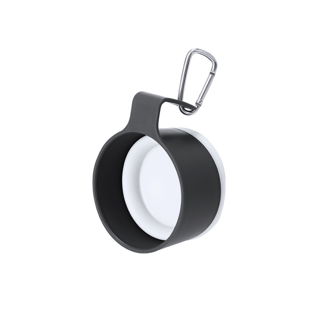 Taza plegable personalizada Mibar de silicona de 340ml con mosquetón - Tazas y vasos personalizados - Regalo Promocional Personalizado - imagen 3