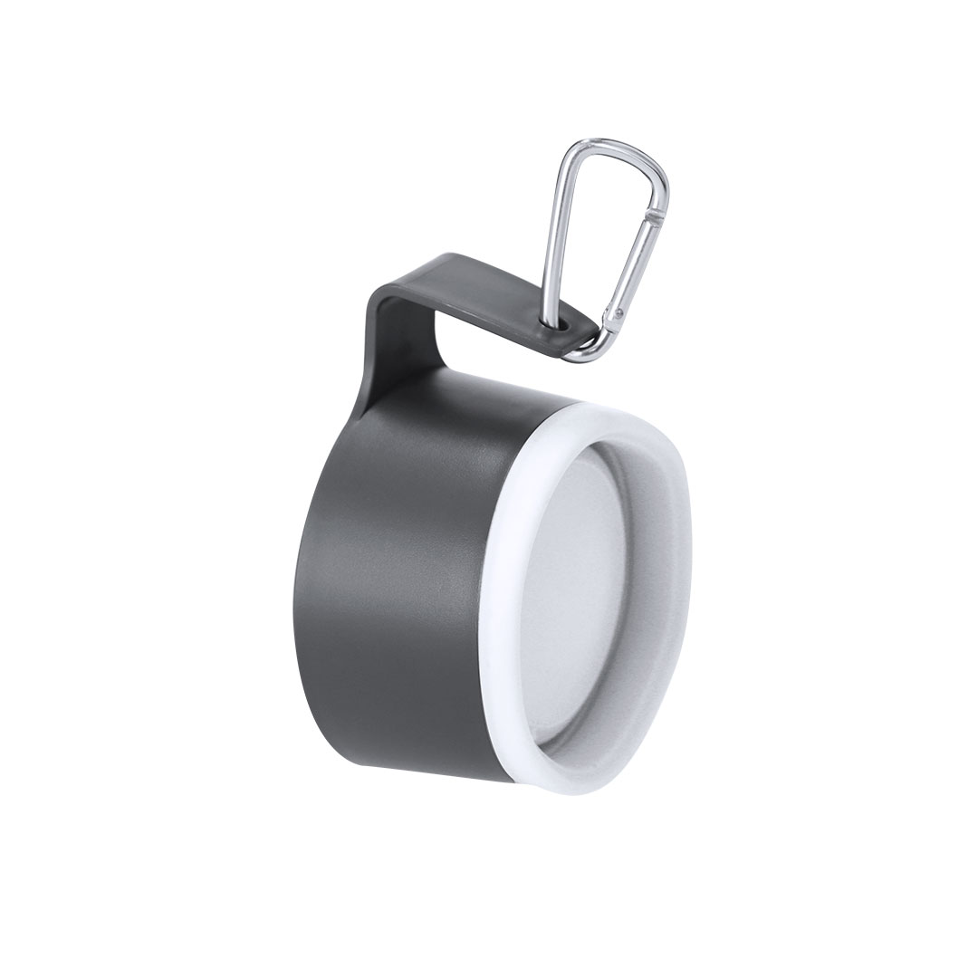 Taza plegable personalizada Mibar de silicona de 340ml con mosquetón - Tazas y vasos personalizados - Regalo Promocional Personalizado - imagen 4