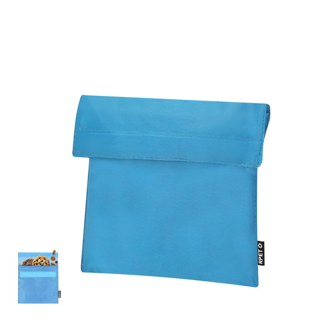 Portasnacks térmico personalizado Frasor de poliéster RPET con interior isotermo - Hogar - Regalo Promocional Personalizado
