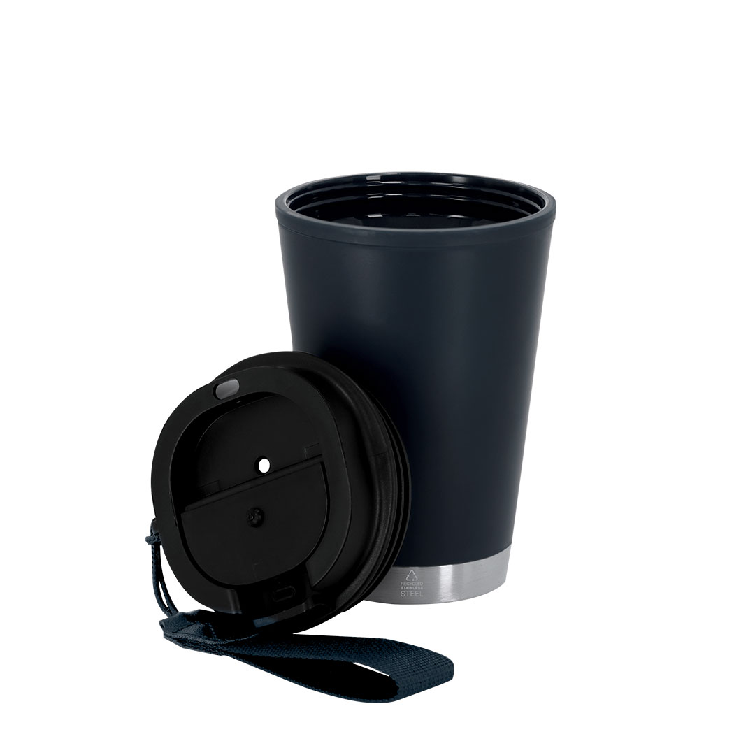 Vaso térmico personalizado Wirten de PP reciclado con cinta de 300ml - Termos personalizados - Regalo Promocional Personalizado - imagen 4