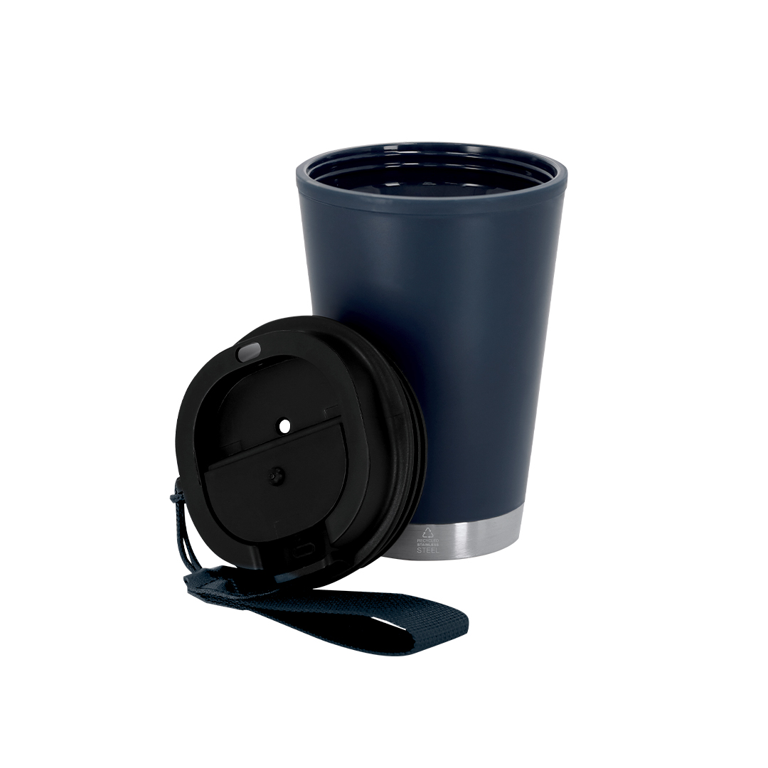 Vaso térmico personalizado Wirten de PP reciclado con cinta de 300ml - Termos personalizados - Regalo Promocional Personalizado - imagen 10