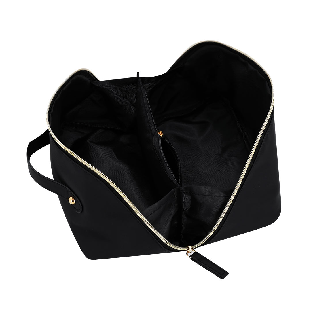 Neceser personalizado Brinix de PU con doble compartimento interior - Neceseres personalizados - Regalo Promocional Personalizado - vista alternativa