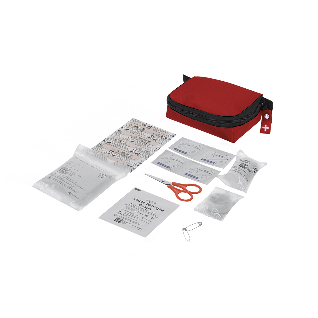 Kit de emergencia personalizado Kintar de 20 accesorios con cintas para colgar - Herramientas, bricolaje y automóvil - Regalo Promocional Personalizado - vista alternativa
