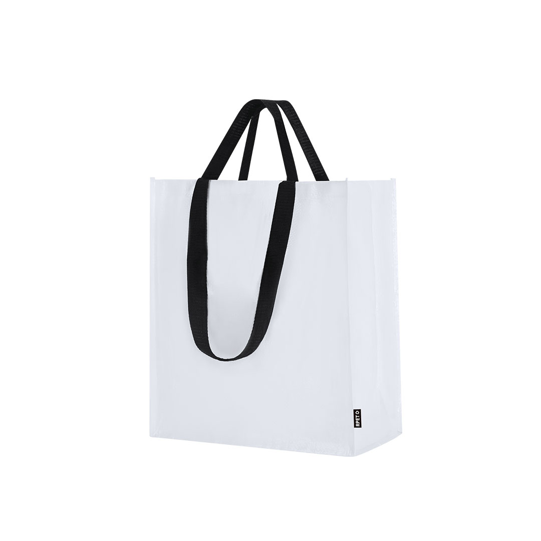 Bolsa personalizada Sayon de pp-woven laminado RPET - Bolsas personalizadas con fuelle - Regalo Promocional Personalizado - vista alternativa