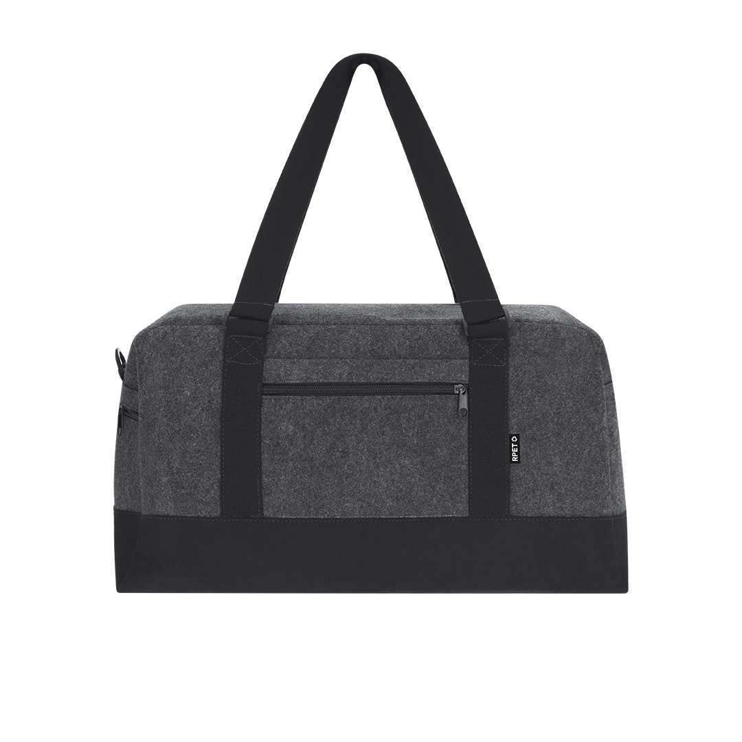 Bolso personalizado Yusof de fieltro RPET con base negra - Bolsas personalizadas de deporte - Regalo Promocional Personalizado - imagen 3