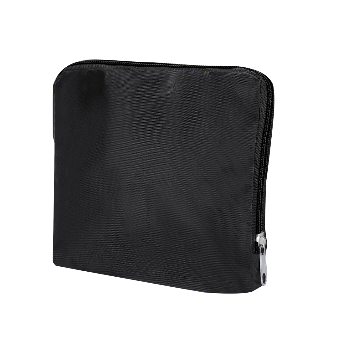 Bolso plegable personalizado Pesk de RPET 290T con mosquetón - Viaje - Regalo Promocional Personalizado - imagen 4