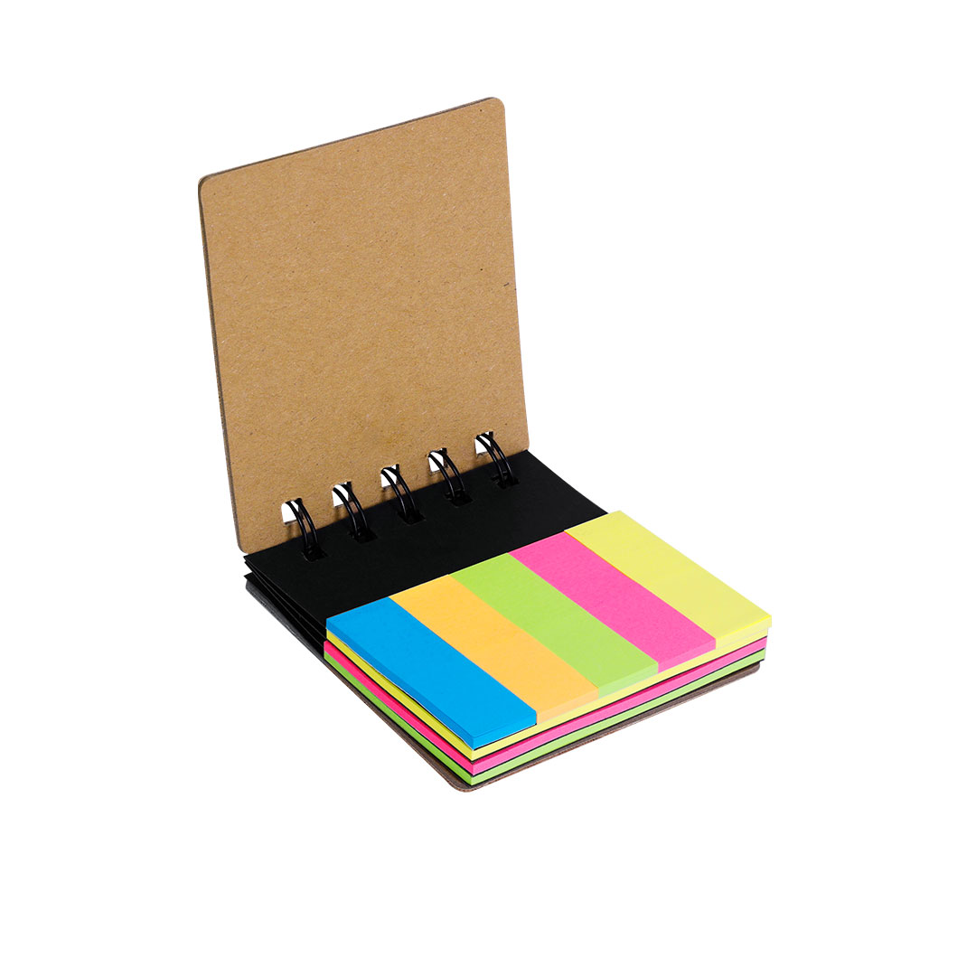 Bloc de notas personalizado Terny de corcho natural con adhesivas - Oficina - Regalo Promocional Personalizado - vista alternativa