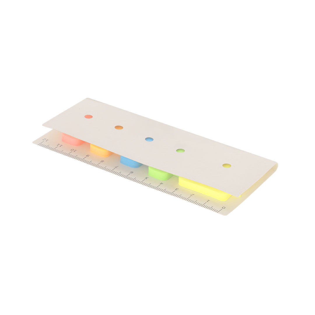 Bloc de notas personalizado Kalinex en cartón de leche reciclado con regla integrada - Oficina - Regalo Promocional Personalizado - vista alternativa