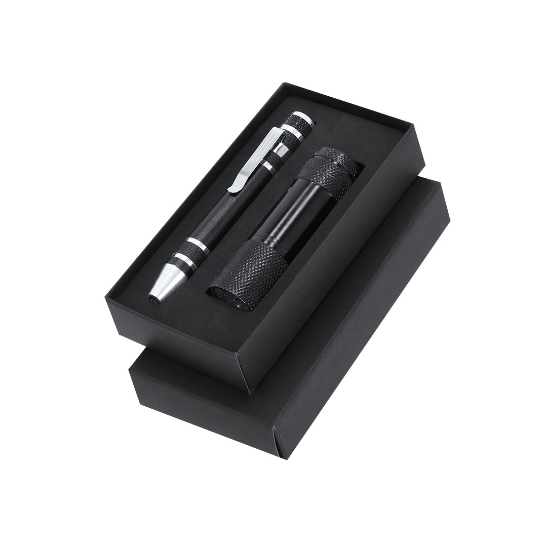 Set herramientas personalizado Lipan con linterna LED aluminio