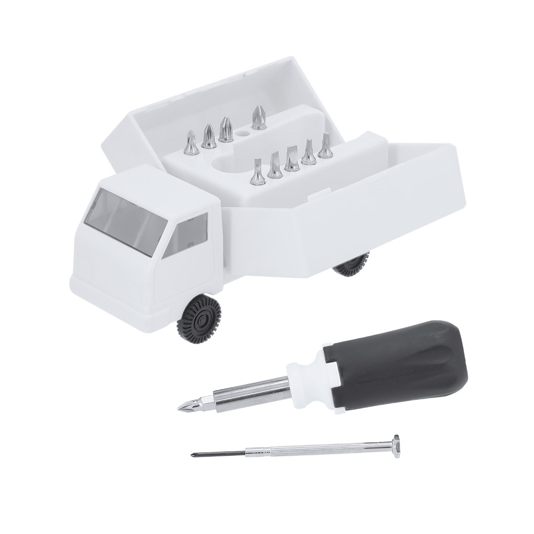 Set herramientas personalizado Fibrex forma camión 15 piezas