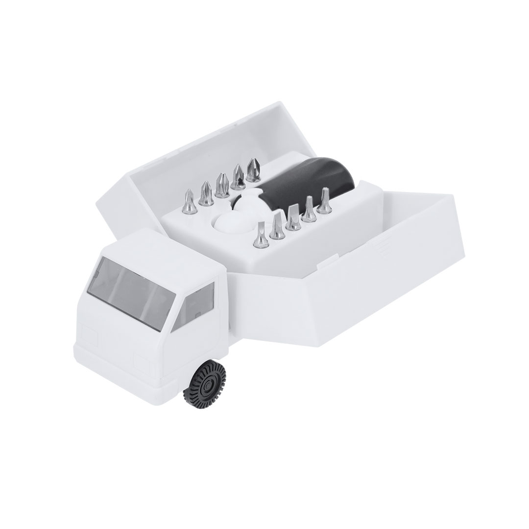 Set herramientas personalizado Fibrex forma camión 15 piezas - Sets de herramientas - Regalo Promocional Personalizado - vista alternativa