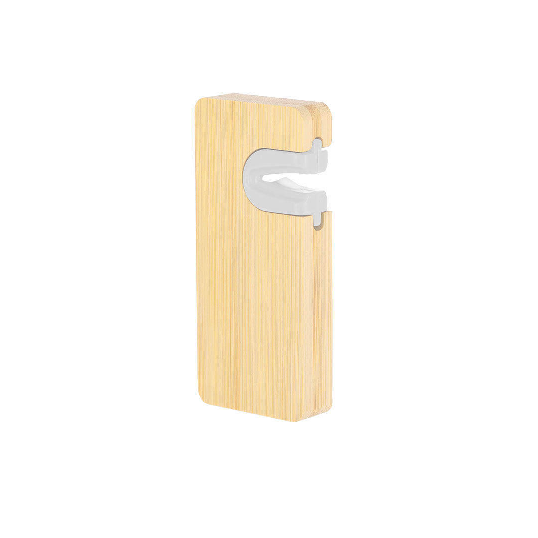 Abridor Afilador Stowel de bambú 2 en 1 con imán - Hogar - Regalo Promocional Personalizado - vista alternativa