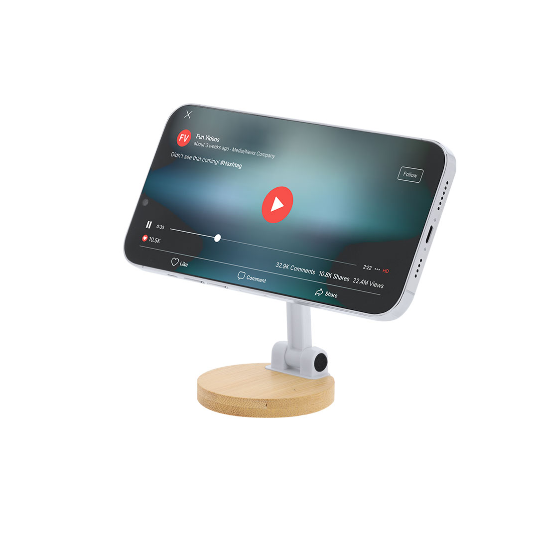 Soporte plegable para smartphone personalizado Frelix con MagSafe magnético - Tecnología - Regalo Promocional Personalizado - imagen 4