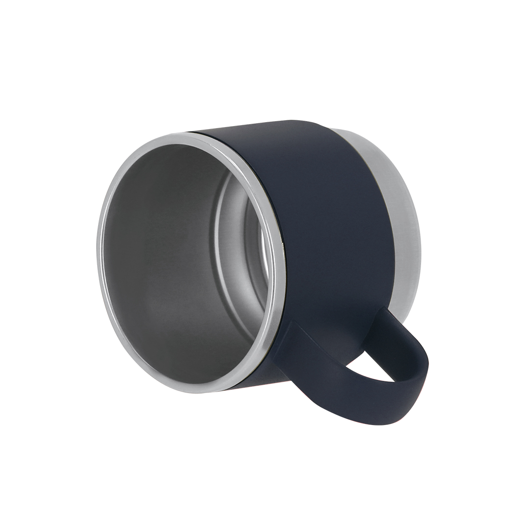 Taza de PP reciclado personalizada Blakent de 140ml con base de acero - Tazas y vasos personalizados - Regalo Promocional Personalizado - vista alternativa