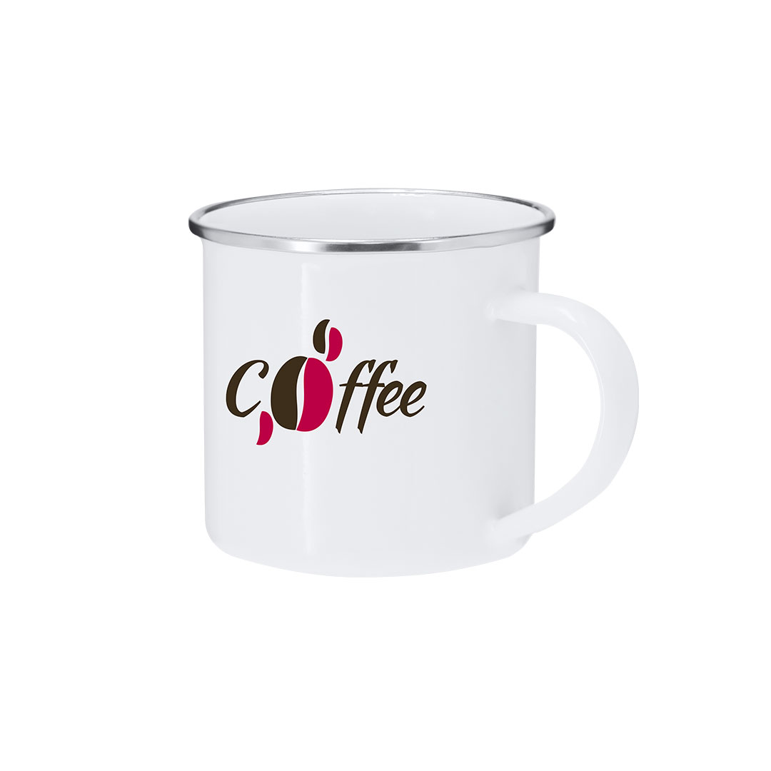 Taza sublimación personalizada Deriox metálica vintage de 200ml con cromado - Tazas y vasos personalizados - Regalo Promocional Personalizado - vista alternativa