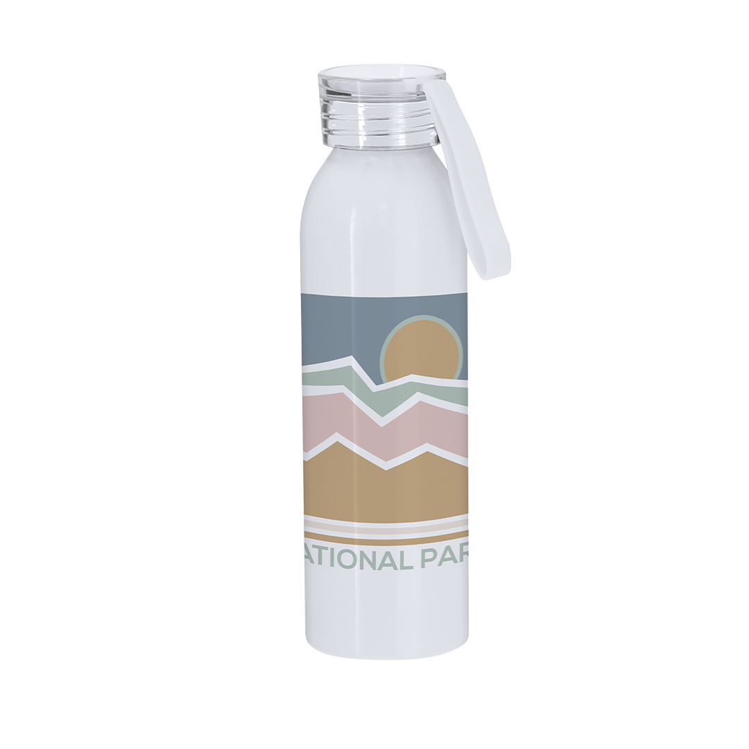 Bidón personalizado Sublimación Alorin 650ml aluminio blanco - Tazas y botellas - Regalo Promocional Personalizado - vista alternativa