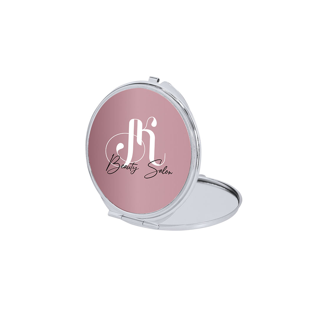 Espejo personalizado sublimación Ariela metálico con placa imprimible - Tecnología - Regalo Promocional Personalizado - vista alternativa