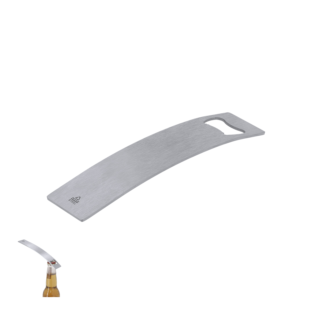 Abridor Azaria sostenible de acero inoxidable reciclado - Hogar - Regalo Promocional Personalizado
