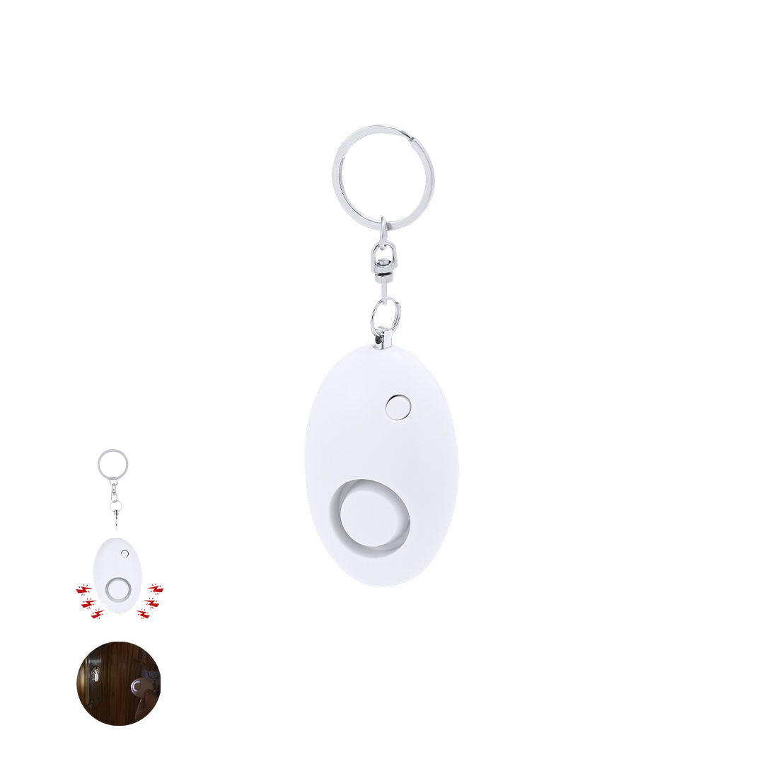 Alarma Personal Lyra con linterna LED - Tecnología - Regalo Promocional Personalizado
