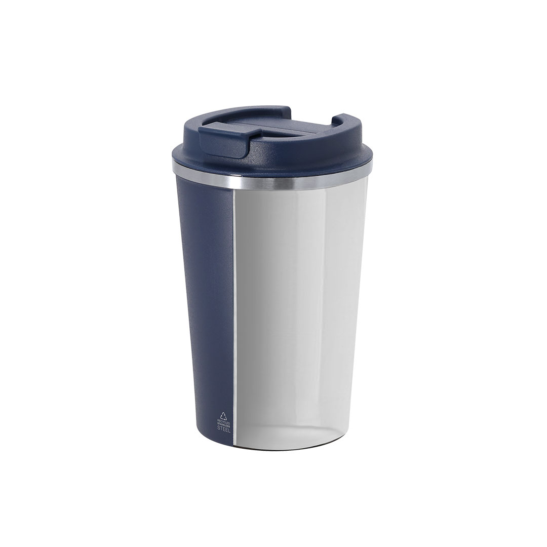 Vaso térmico personalizado Thira de acero reciclado con cerámica de 350ml - Termos personalizados - Regalo Promocional Personalizado - imagen 3