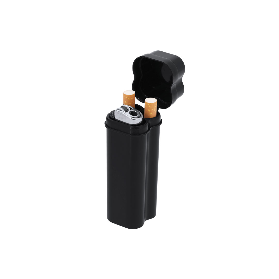 Estuche para tabaco personalizado Zaron compacto con bisagra - Artículos fumador - Regalo Promocional Personalizado - imagen 3