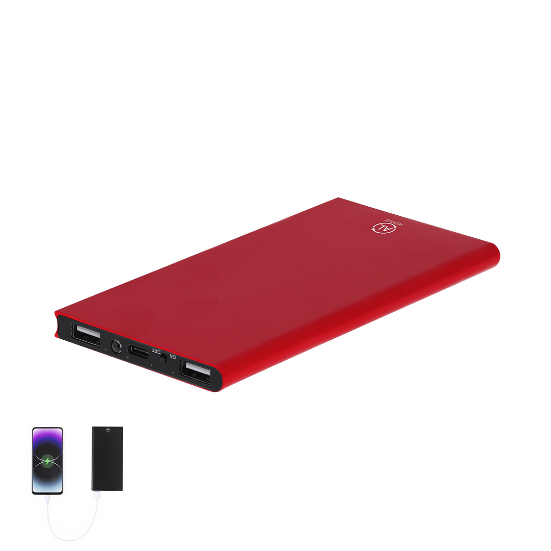 Power Bank personalizada Barrols de 8000mAh aluminio reciclado - Tecnología - Regalo Promocional Personalizado