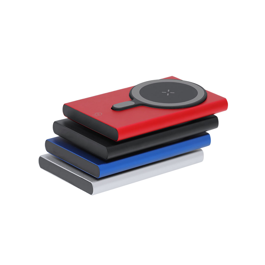 Power Bank personalizada Bertex de 5000mAh aluminio reciclado MagSafe - Tecnología - Regalo Promocional Personalizado - imagen 3