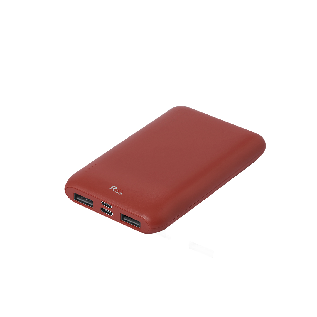 Power Bank personalizada Telkax de ABS reciclado RABS de 5000mAh - Tecnología - Regalo Promocional Personalizado