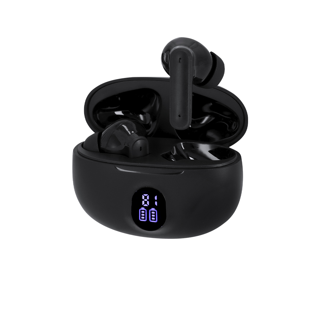 Auriculares Ticlon Bluetooth 5.4 cancelación ruido pantalla - Tecnología - Regalo Promocional Personalizado