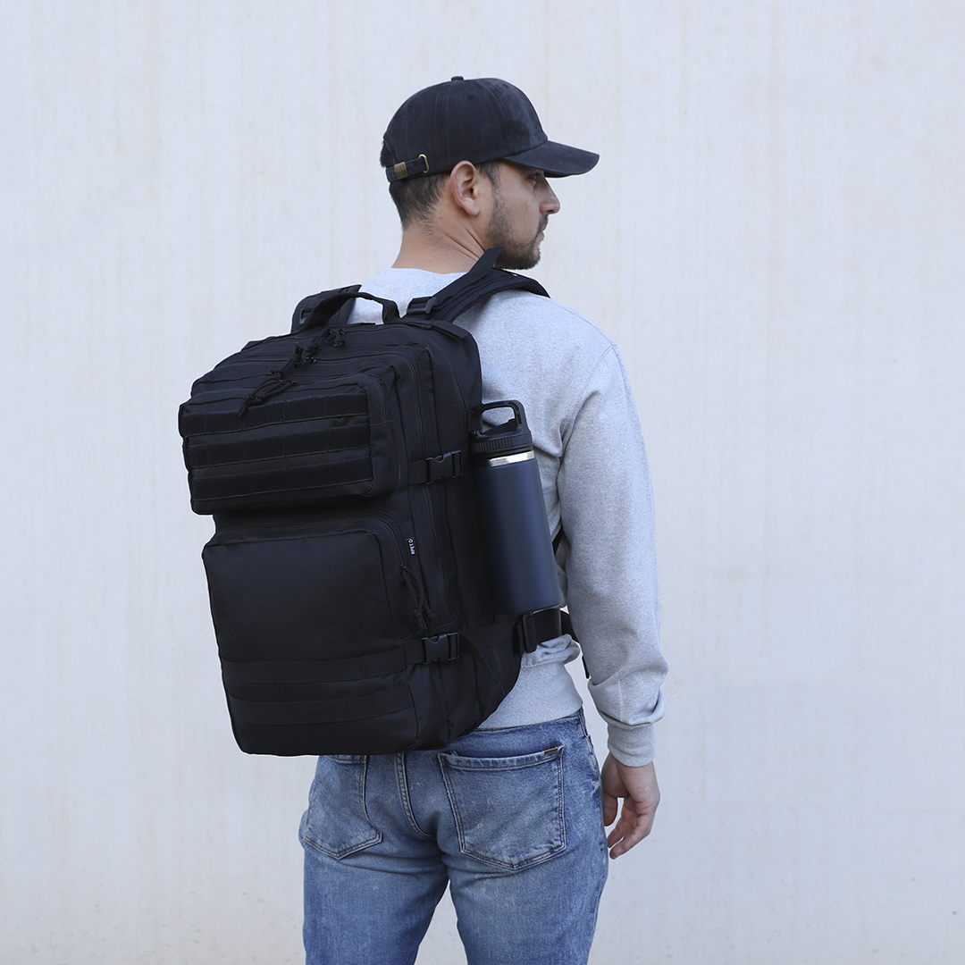 Mochila personalizada Bruxdul táctica de RPET 600D con múltiples bolsillos - Mochilas personalizadas - Regalo Promocional Personalizado - imagen 11