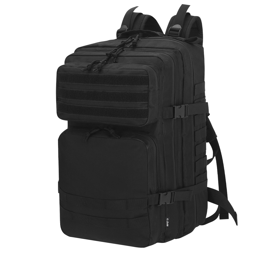 Mochila personalizada Bruxdul táctica de RPET 600D con múltiples bolsillos - Mochilas personalizadas - Regalo Promocional Personalizado