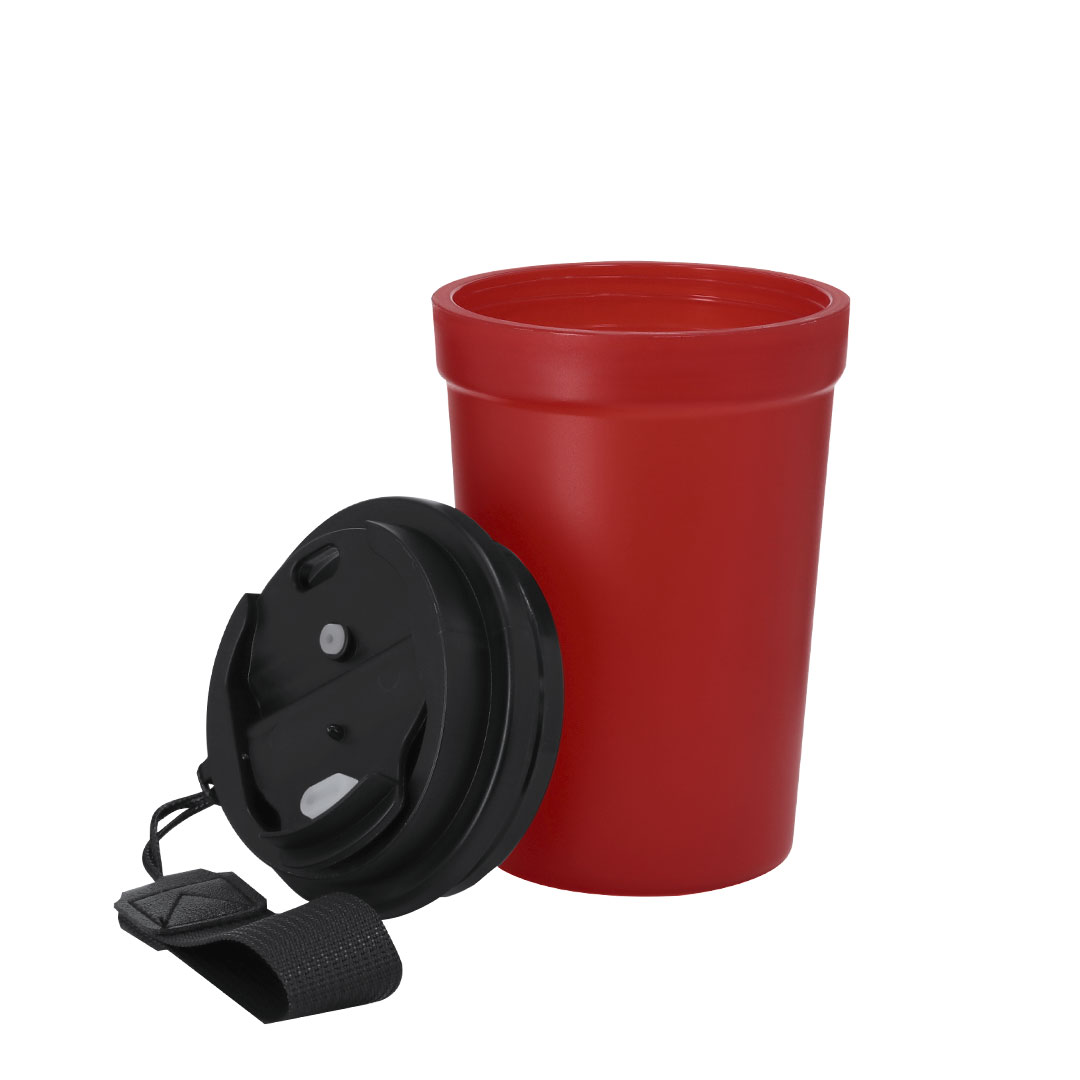 Vaso personalizado Kyndo de PP reciclado frosted con asa de 360ml - Tazas y vasos personalizados - Regalo Promocional Personalizado - vista alternativa