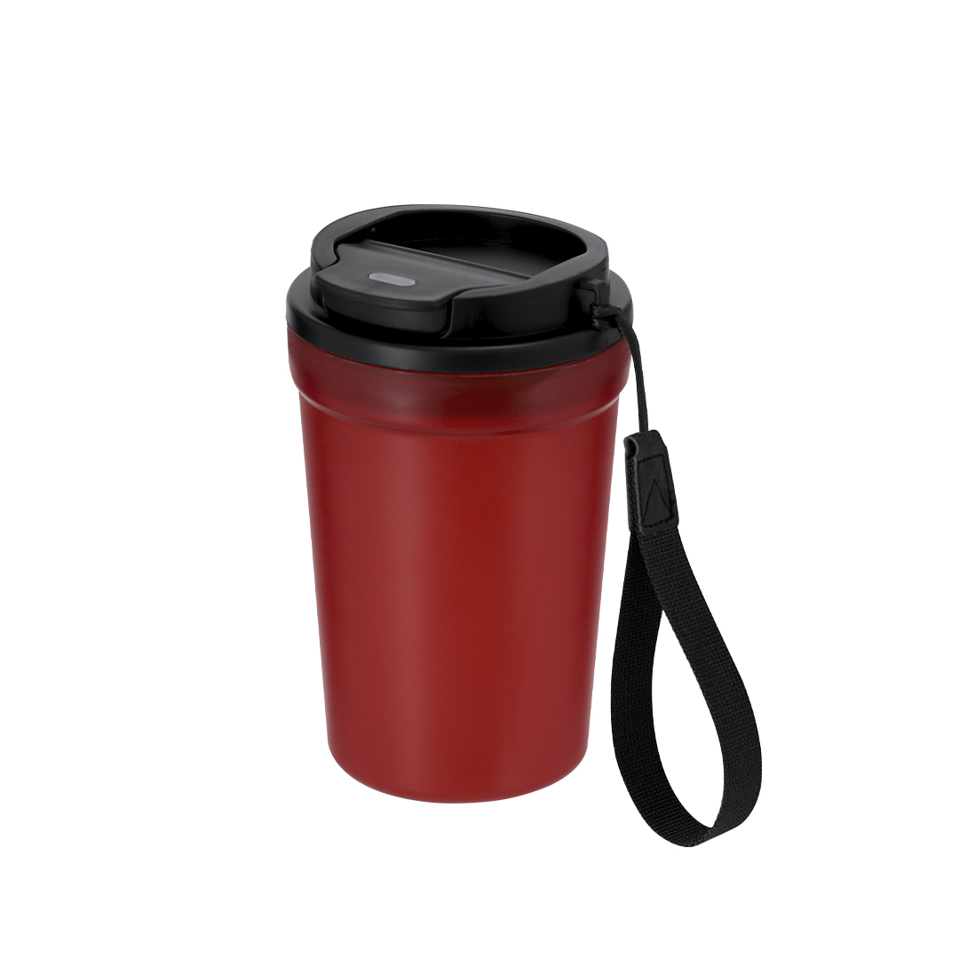 Vaso personalizado Kyndo de PP reciclado frosted con asa de 360ml - Tazas y vasos personalizados - Regalo Promocional Personalizado
