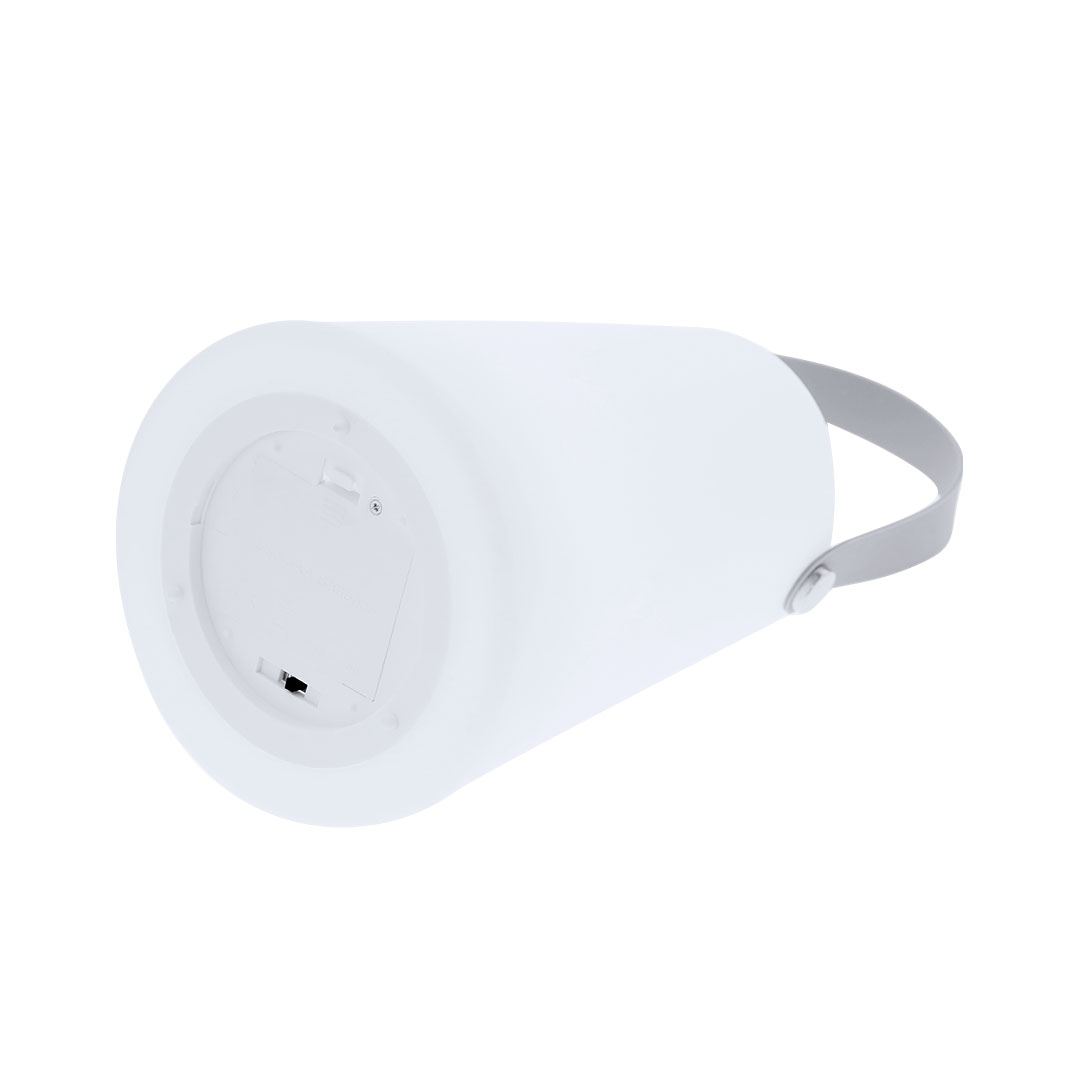 Lámpara personalizada Tuxfan de PE blanco con asa silicona y 4 LEDs - Tecnología - Regalo Promocional Personalizado - imagen 3