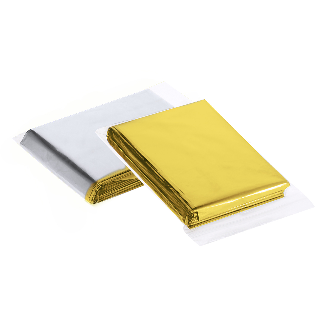 Manta térmica personalizada Mithak isotérmica PET aluminizado - Mantas personalizadas - Regalo Promocional Personalizado