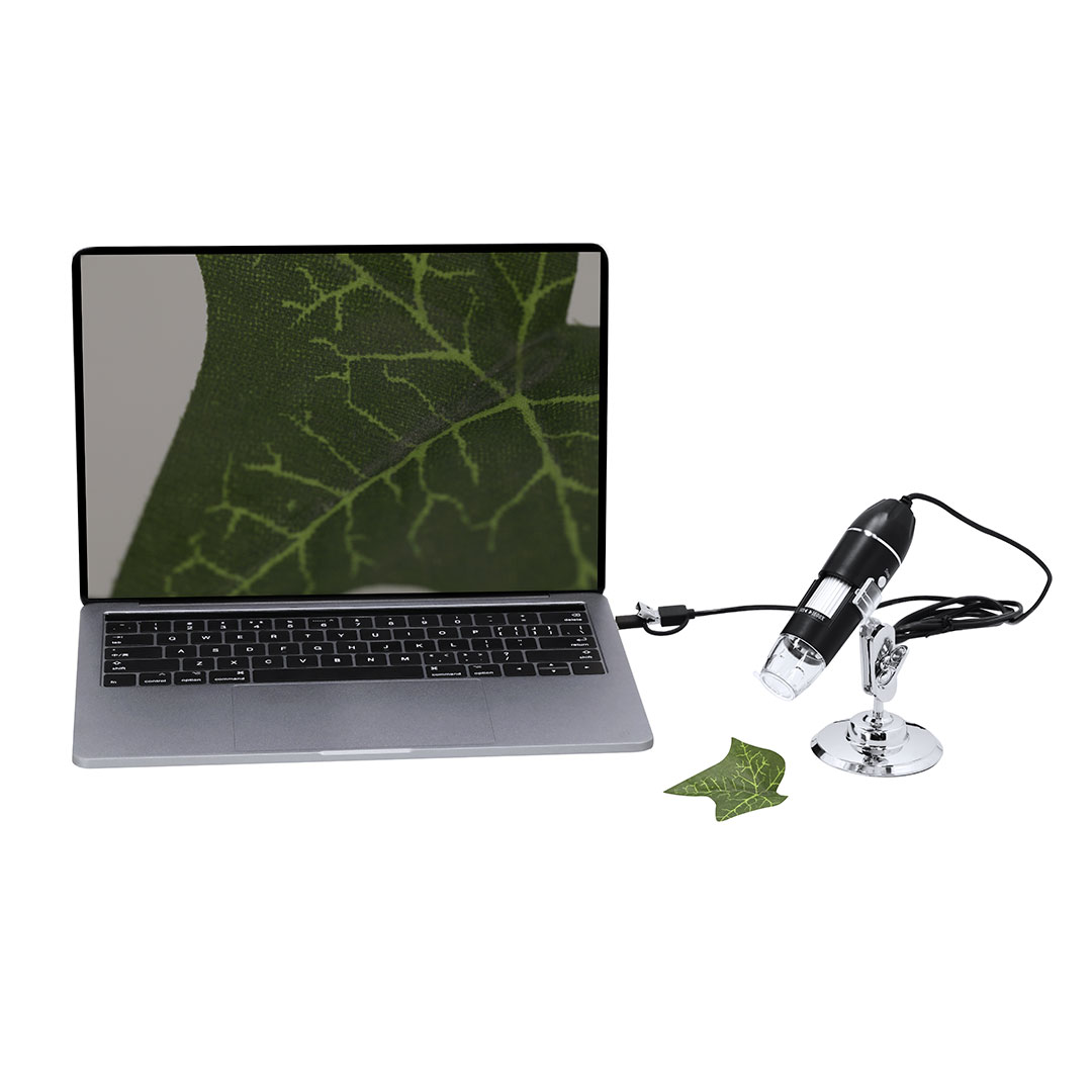 Microscopio digital personalizado Patsmi de 1600X con soporte ajustable - Tecnología - Regalo Promocional Personalizado - vista alternativa