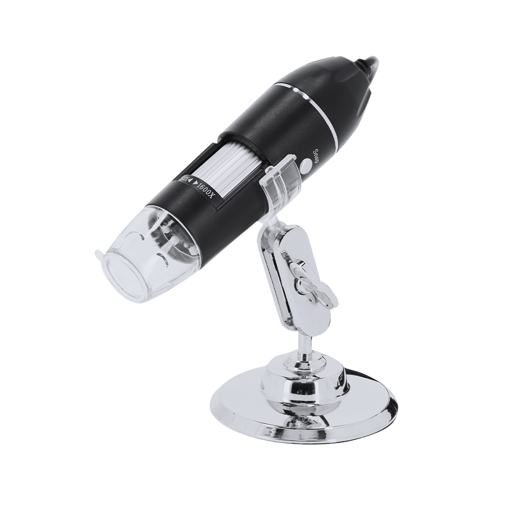 Microscopio digital personalizado Patsmi de 1600X con soporte ajustable - Tecnología - Regalo Promocional Personalizado