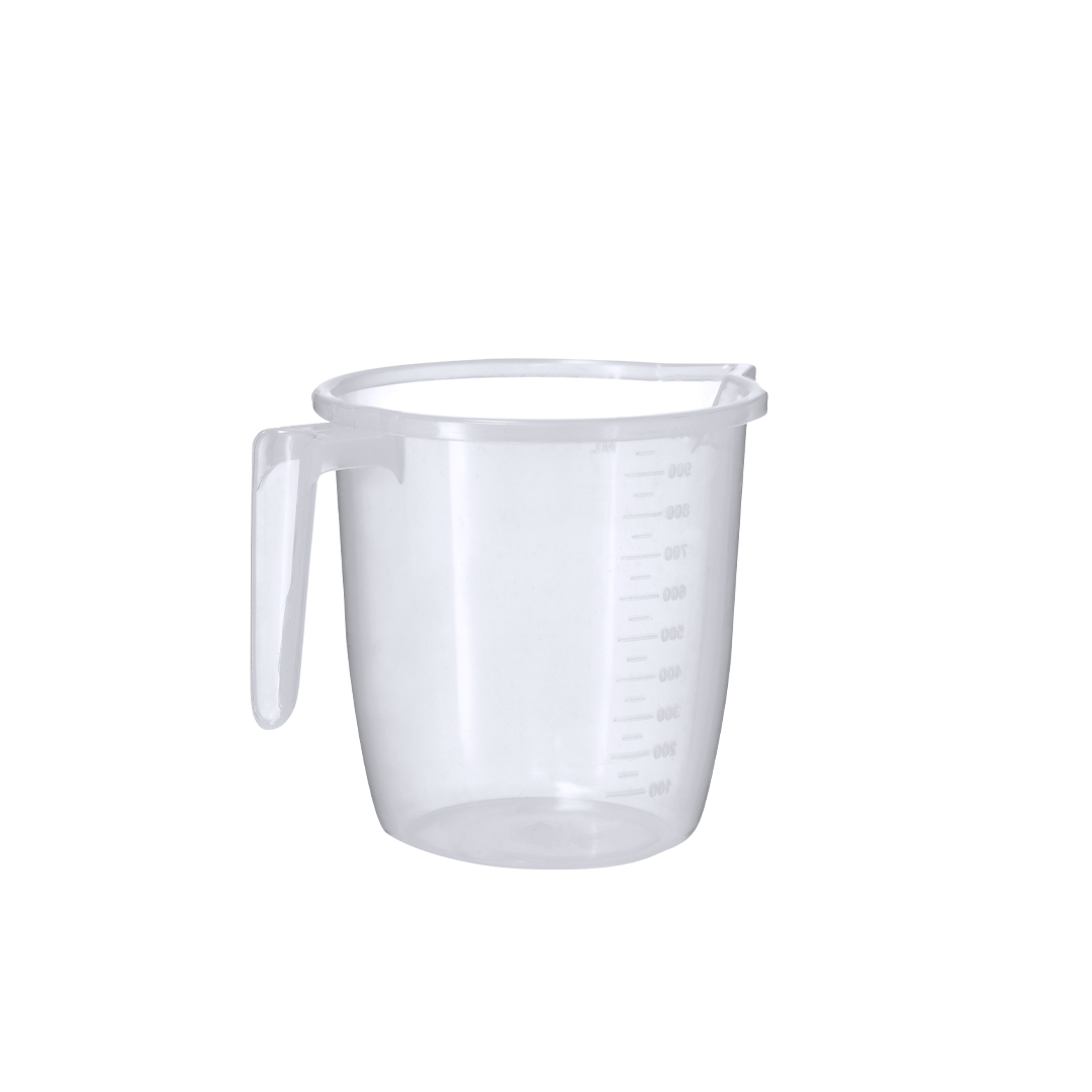 Jarra medidora personalizada Pinnex de PP transparente 1L con graduación dual - Otros accesorios cocina - Regalo Promocional Personalizado