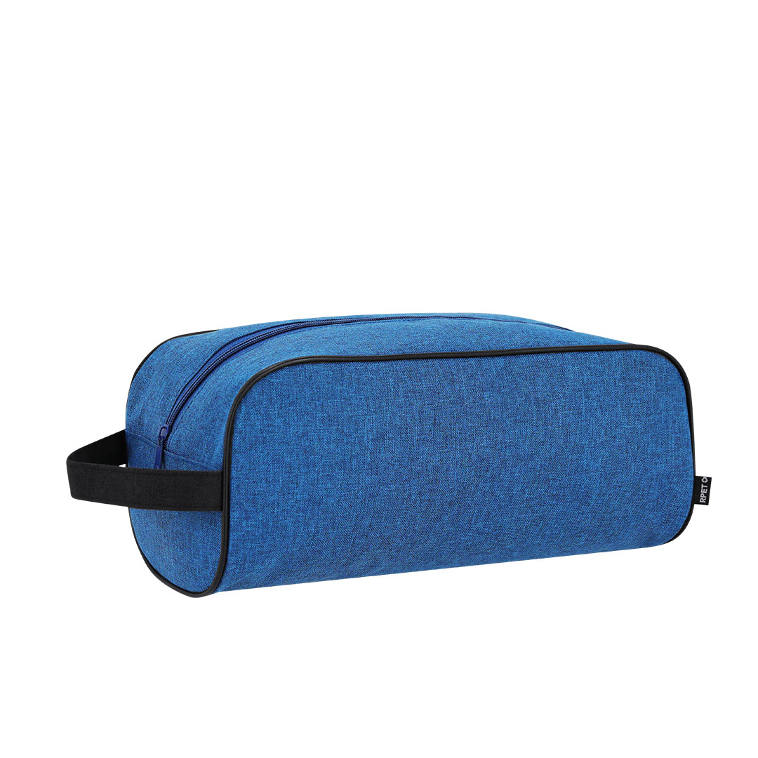 Zapatillero personalizado Tornon de poliéster RPET 600D con bordes PVC negro