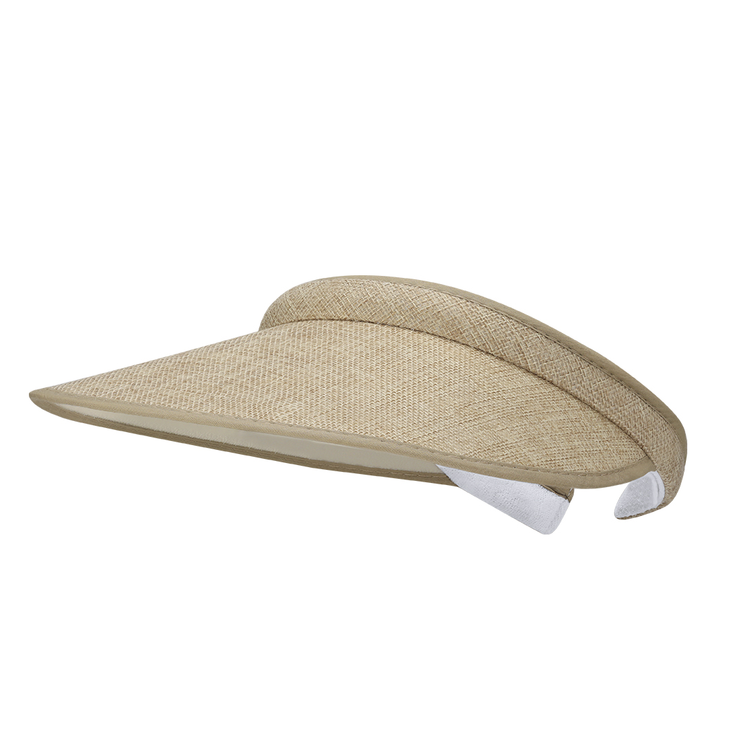 Visera personalizada Varmin de poliéster con amplio sombraje interior acolchado - Gorras y sombreros - Regalo Promocional Personalizado