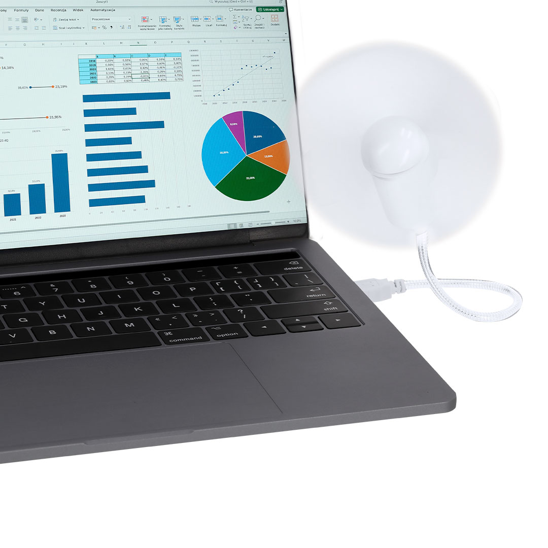 Ventilador personalizado Winsord flexible con conexión Tipo C y USB - Verano - Regalo Promocional Personalizado - imagen 4