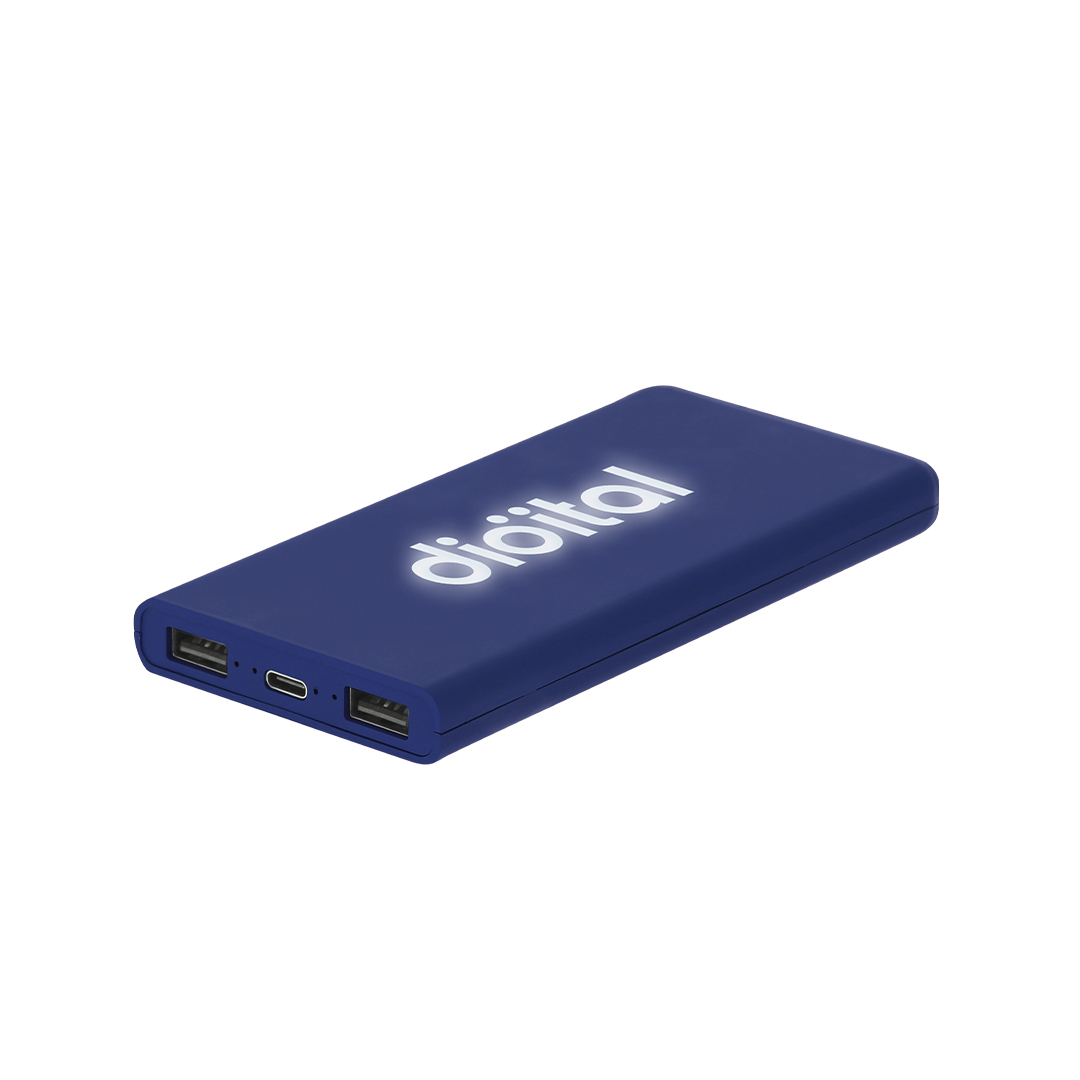 Power Bank personalizada Caplan de 5000mAh ABS LED sensor movimiento - Tecnología - Regalo Promocional Personalizado