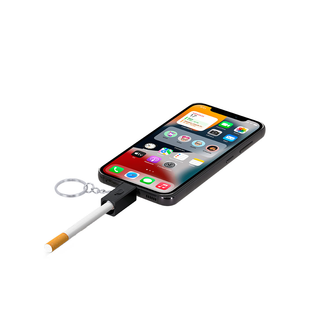 Encendedor eléctrico personalizado Llavero Parris tipo C aluminio - Otros accesorios cocina - Regalo Promocional Personalizado - vista alternativa