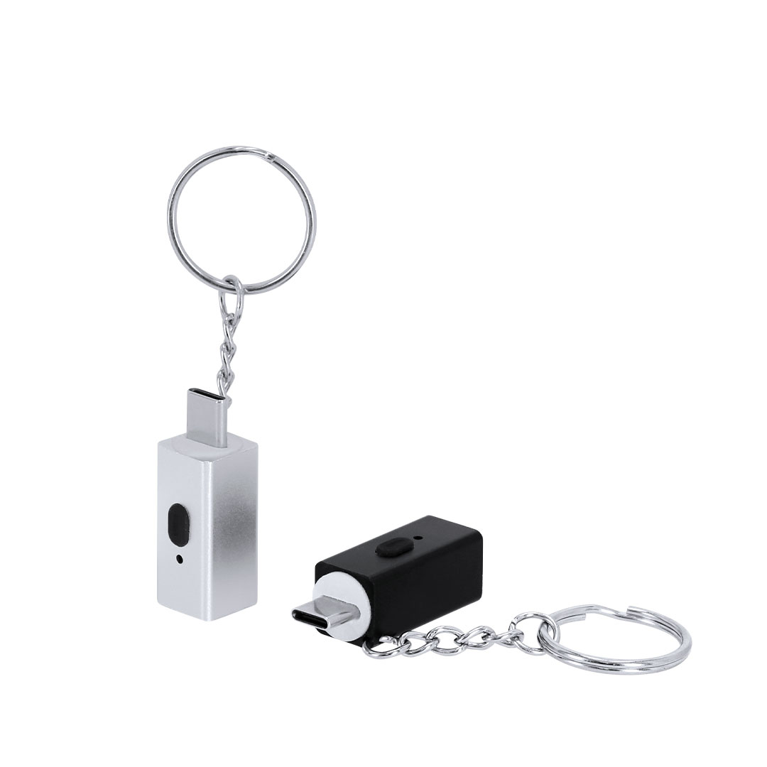 Encendedor eléctrico personalizado Llavero Parris tipo C aluminio - Otros accesorios cocina - Regalo Promocional Personalizado - imagen 4