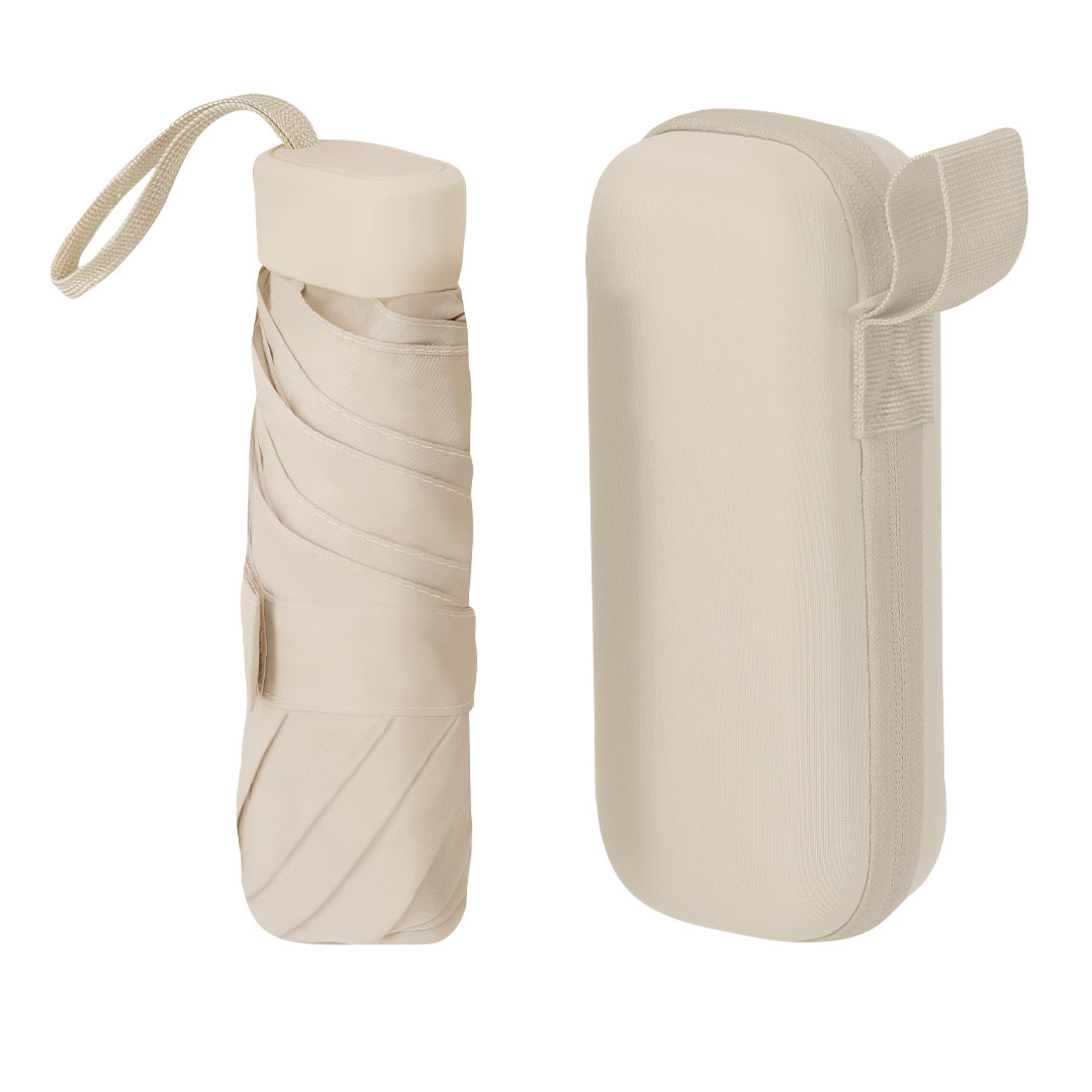 Paraguas plegable personalizado Ottis compacto con funda rígida - Paraguas personalizados - Regalo Promocional Personalizado - vista alternativa