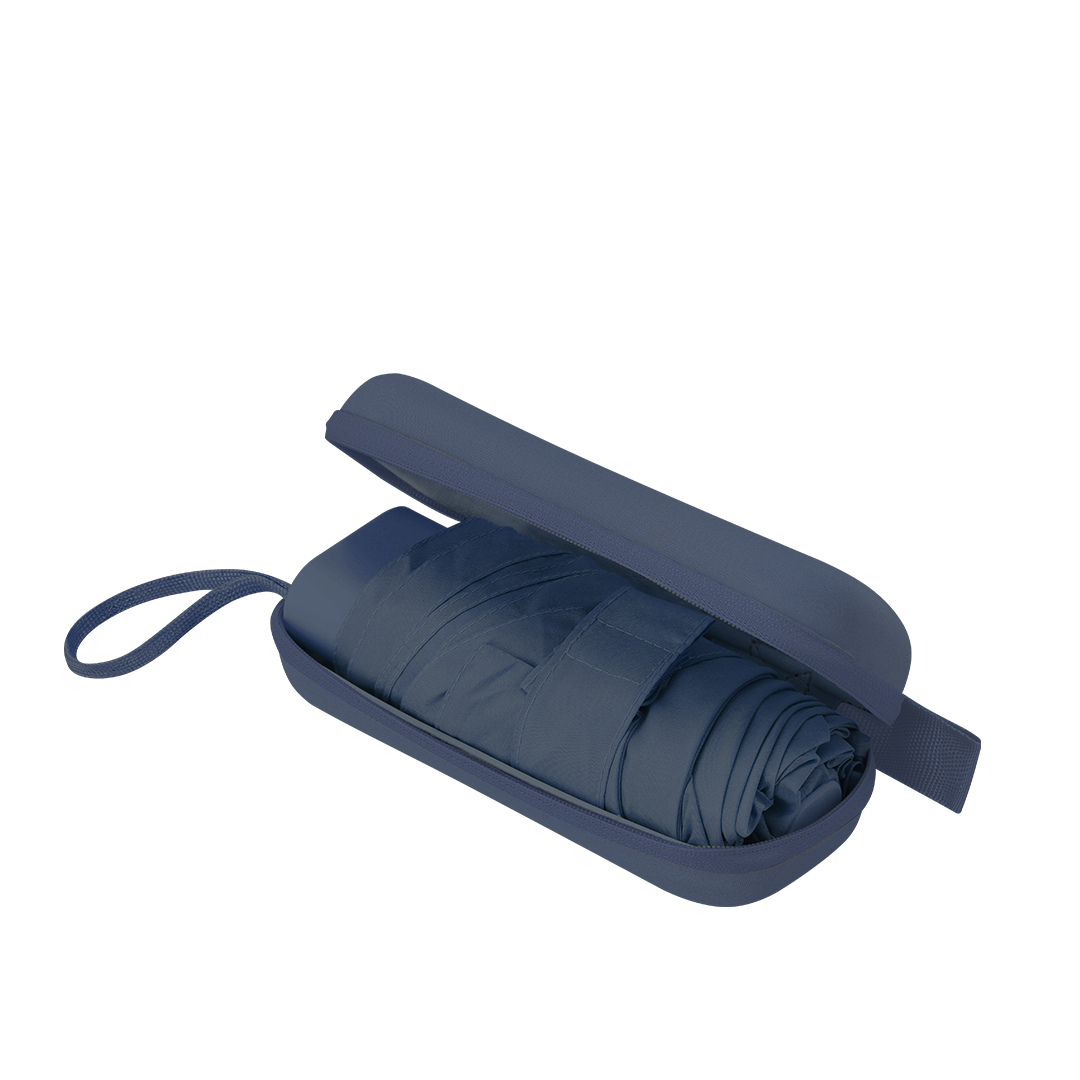 Paraguas plegable personalizado Ottis compacto con funda rígida - Paraguas personalizados - Regalo Promocional Personalizado - imagen 6