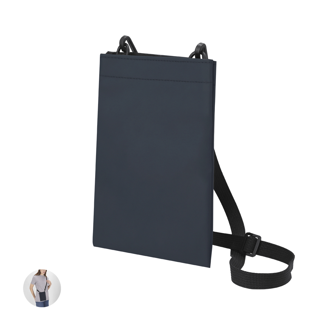 Portatodo personalizado Crustyn de PU suave con fuelle extensible - Porta todo - Regalo Promocional Personalizado