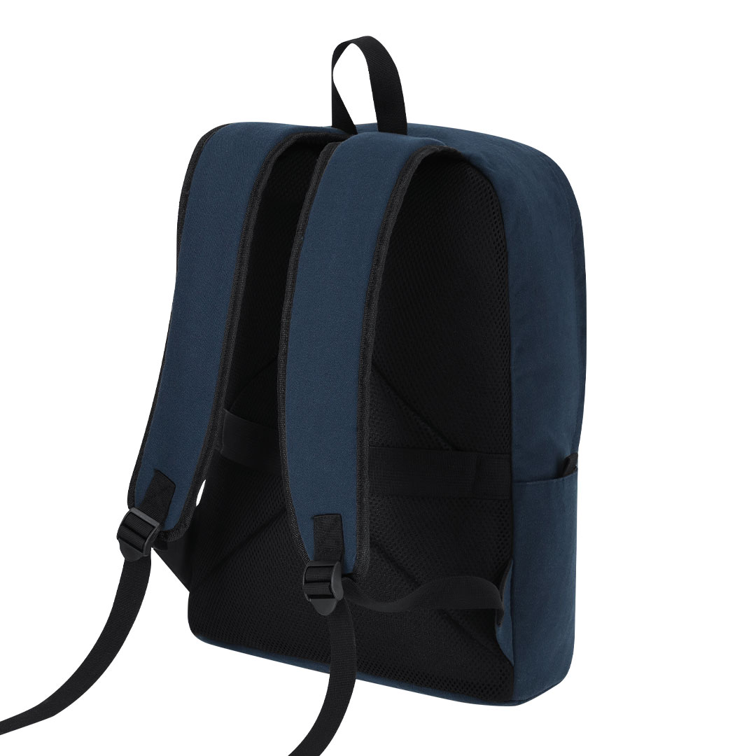 Mochila personalizada Stalion de algodón reciclado con cinta trolley - Mochilas personalizadas - Regalo Promocional Personalizado - vista alternativa